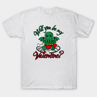 Valentine Cthulhu #9 T-Shirt